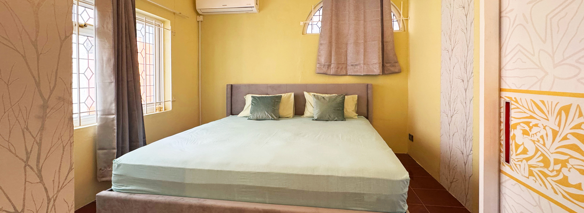 Bedroom 1 · King-size bed