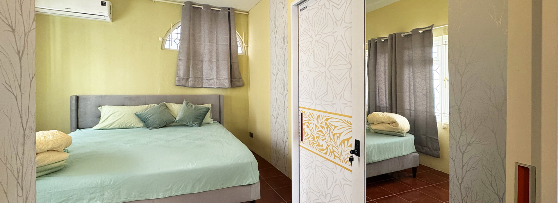 Bedroom 1 · King-size bed