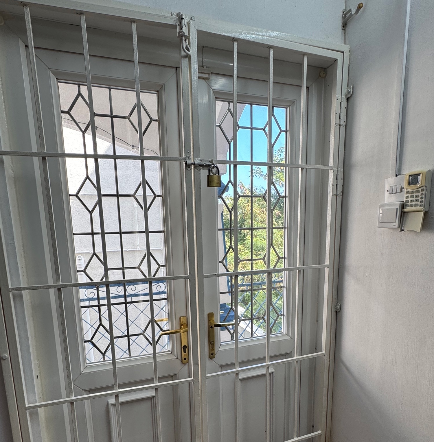 Secured apartment entrance